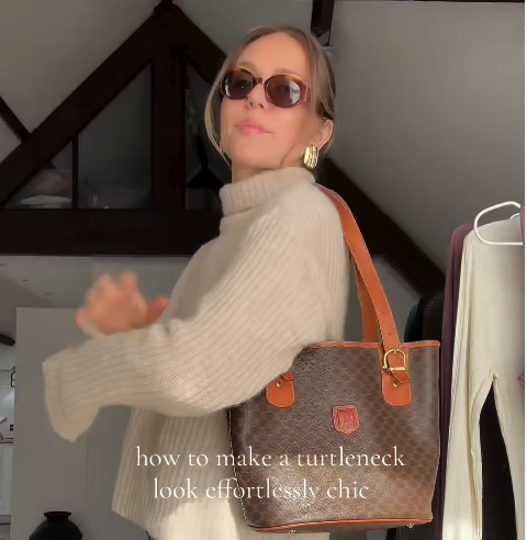 How to make a turtleneck look effortlessly chic